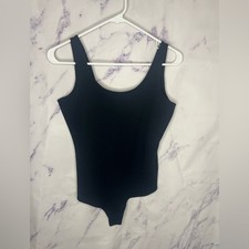 Shinestar Juniors Black Bodysuit Sz L