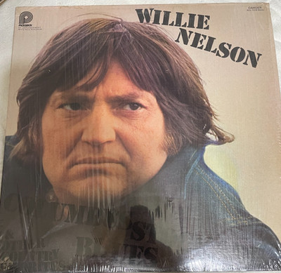 WILLIE NELSON COLUMBUS STOCKADE BLUES Vinyl LP G+/VG