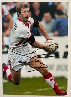 Sean Long Signed Autograph Signature 7x5 photo St Helens Rugby League COA