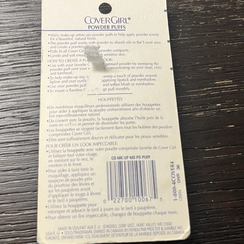Covergirl Maquillaje Polvo Puffs Polvo Suave Aplicación Maquillaje Maestros Foto 3 de 3