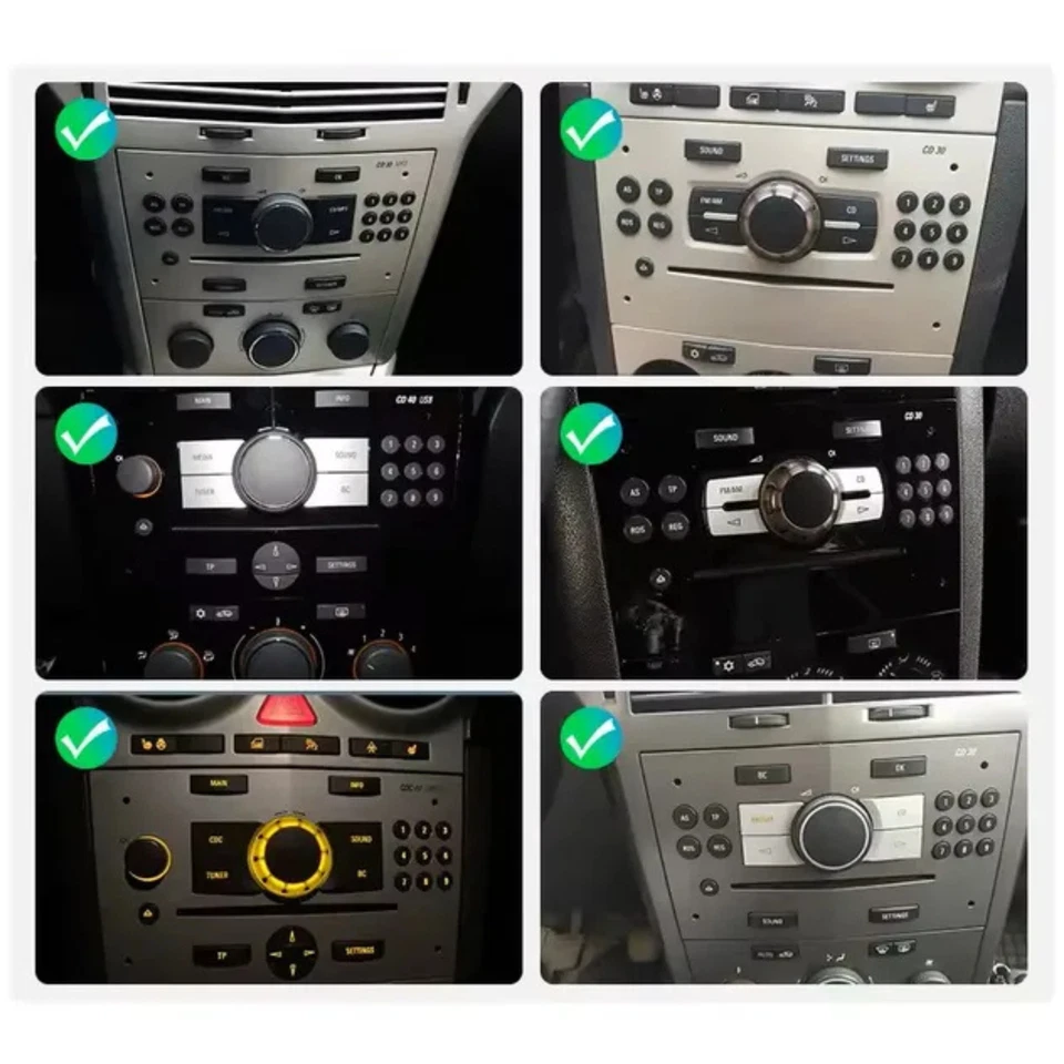 Autoradio Android Apple CarPlay & Android Auto OPEL VIVARO à partir de 2006 - Photo 3/3