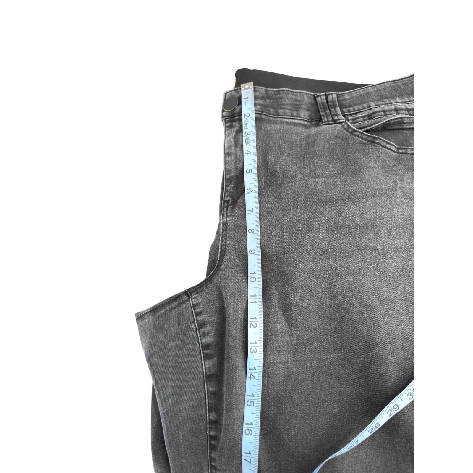 Democracy Black "Ab"solution Stretch Basic Denim … - image 13