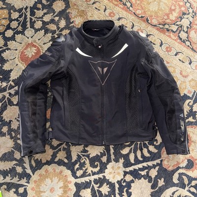 Dainese Super Speed TEX SPR Racing Motorcycle Jacket Size 58 Back