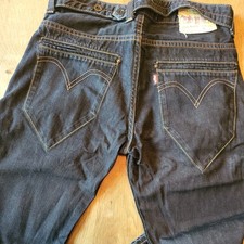 Vintage Levis 503 Denim Jeans Loose Cinch Men Size 30x32 Blue