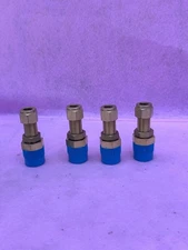 Lot Of 4.  Swagelok B-600-11-8 Stainless Straight Adapter 3/8in Tube 1/2in Npt