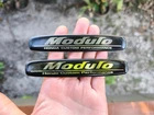 Honda Modulo Set Of 2 Emblem Badge Sticker Decal Genuine OEM JDM 13x2.3 cm