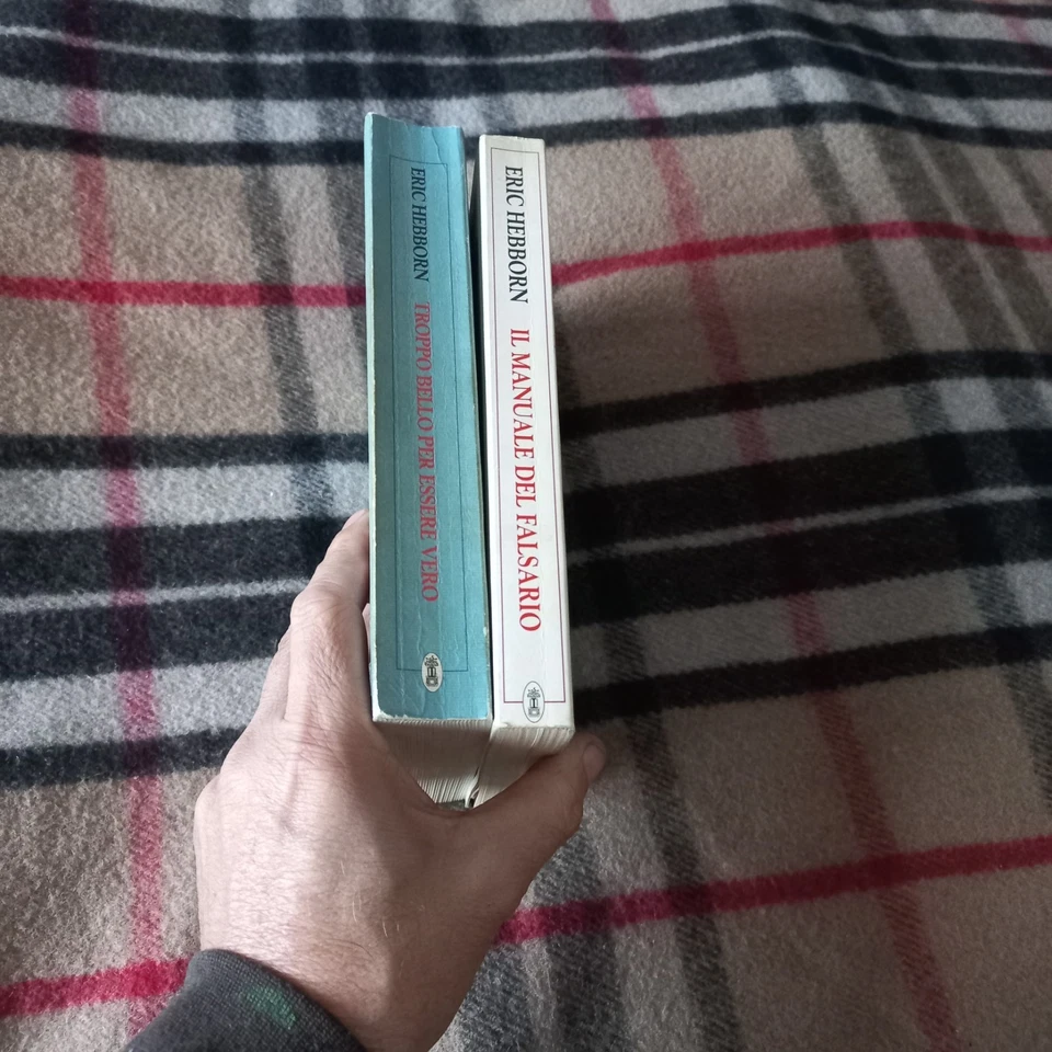 ERIC HEBBORN-IL MANUALE DEL FALSARIO+ TROPPO BELLO PER ESSERE VERO- NERI POZZA - Immagine 3 di 3
