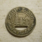 Seattle Transit (Washington) transit token - WA780N