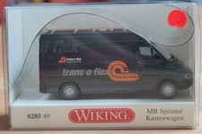 Wiking -- MB Sprinter Kastenwagen -- 028549 -- Schwarz -- OVP