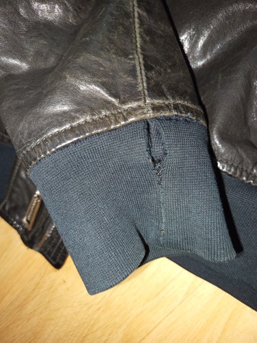 Fx07 Dsquared2 Leather Jacket size 48 71am128 - Foto 7 di 7