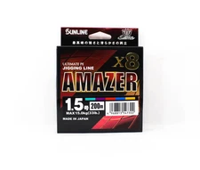 Sunline P.E Line Amazer X8 HG Jigging 200M P.E 1.5 33lb Multi (7302)