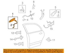 KIA OEM 06-10 Optima Front Door Lock Hardware-Handle, Outside 826502G000