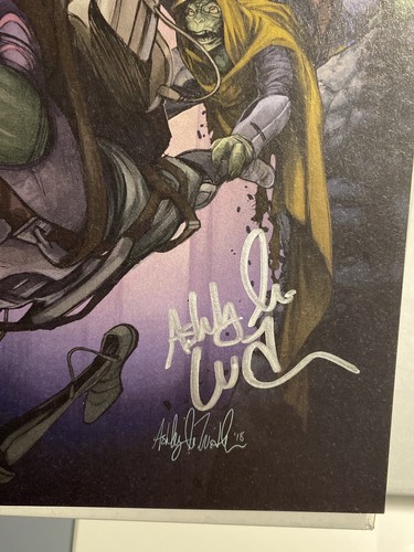 Doctor Aphra 21-23 Ann 2 signiert Ashley Witter Marc Deering hochwertig Star Wars - Bild 12 von 12