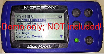 5-FT BluePoint MicroScan Scanner EESC717 OBDII OBD2 Cable Replaces