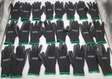 Global Industrial Polyurethane Coated Gloves Sz Medium 708350M Material Handling