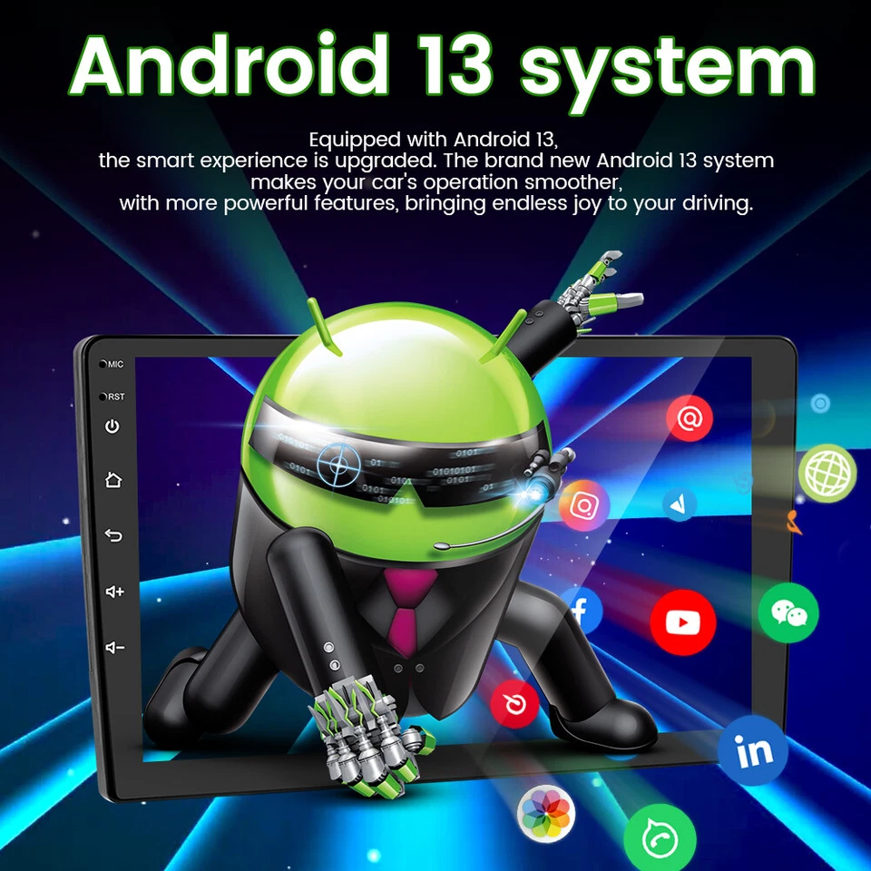 For Mazda CX-7 2007-2014 Android 13.0 Car Stereo Radio GPS Navi WIFI Bluetooth Foto 2 de 4