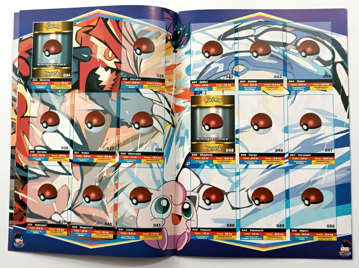 ALBUM POKEMON EVOLUTIONS EP - Sticker Album + Full Set 151/151 PERU 2022  MEWTWO