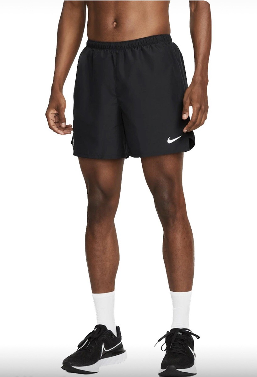 NIKE DRI-FIT CHALLENGER INCH BRIEF-LINED SHORT MEN SIZE M