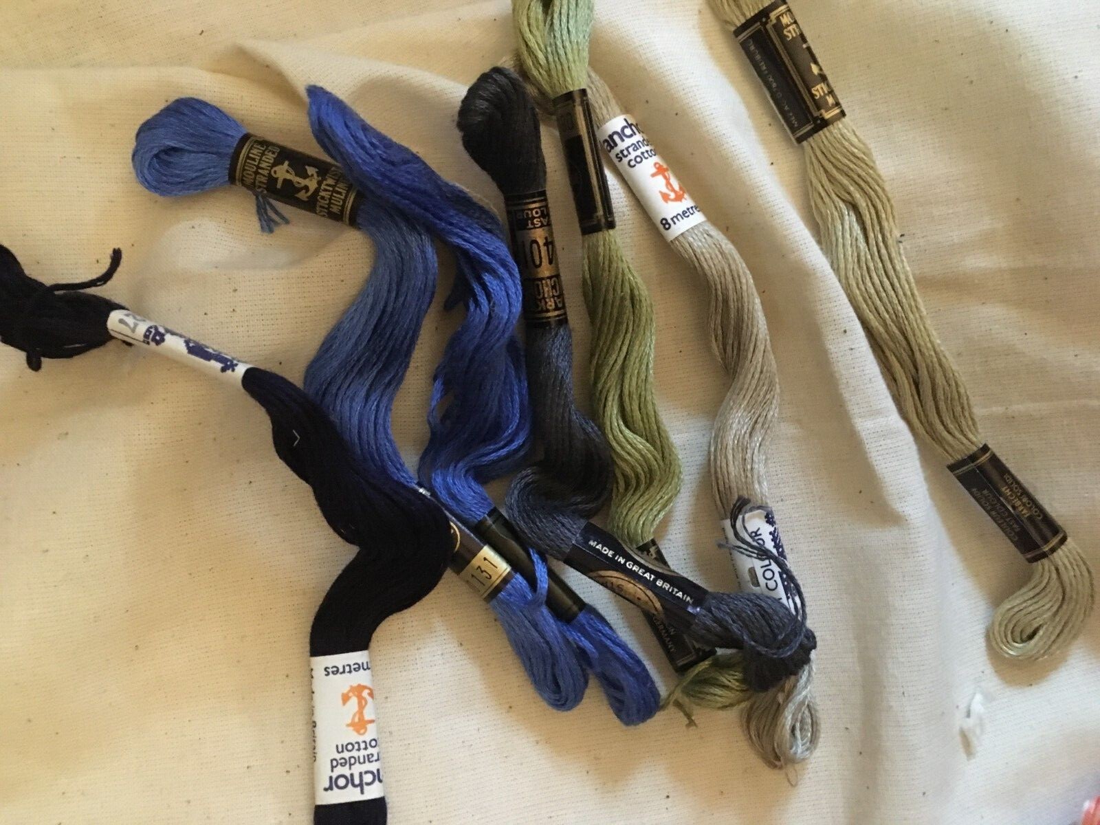 Huge bundle Anchor embroidery threads eBay