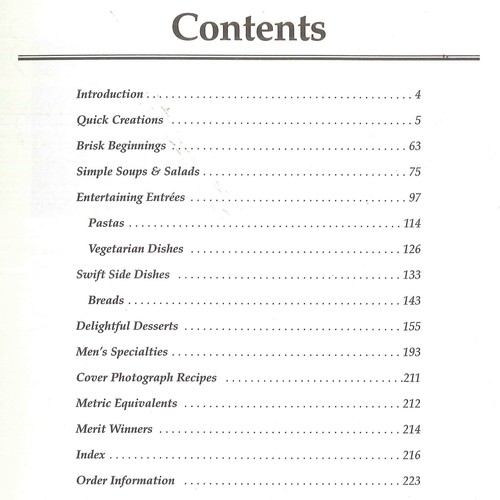 Livre de cuisine Simple Celebrations Beta Sigma Phi 1999 1ère édition mérite gagnant recettes - Photo 3/9
