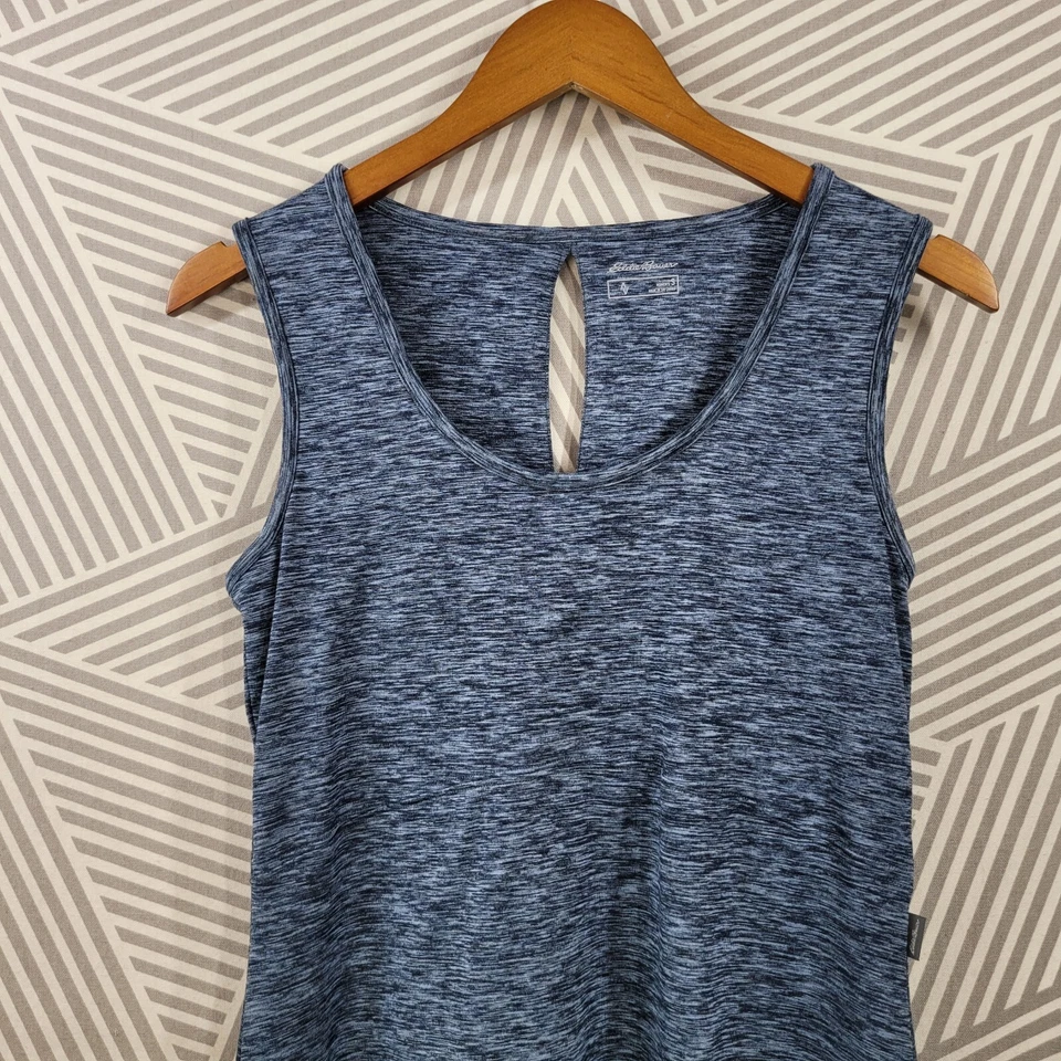 Vestido Eddie Bauer Atlético Travex Talla Pequeña Yoga Tenis Golf Atletismo Azul Foto 3 de 4