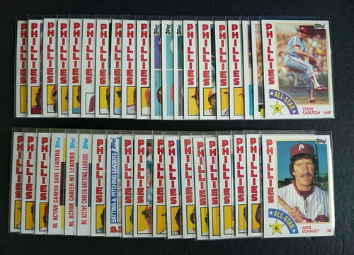 1984 Topps PHILADELPHIA PHILLIES ~ 41 Card Team Set - Picture 2 of 18