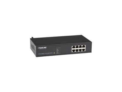 Black Box LGB408A-R2 8-Port Gigabit Ethernet Switch Unmanaged Sw - Picture 2 of 4