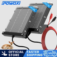 POWOXI 6V 1.5W Deer Feeder Solar Panel Battery Charging Waterproof with Bracket