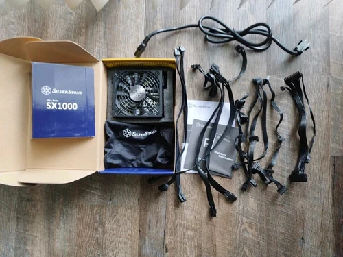 Silverstone SX1000 Platinum 80 PLUS Platinum 1000W Fully Modular SFX-L Power...