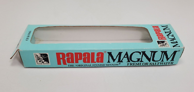 Leurre Rapala Magnum Vintage Bois Finlande Neuf Scellé Boîte