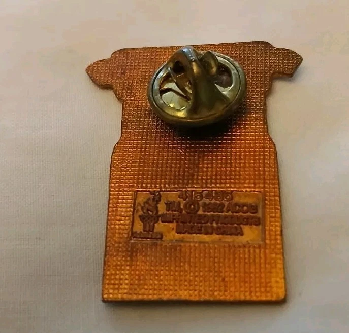 Коллекционная сувенирная булавка на 5 колец столетия Олимпиады 1896-1996 гг. отличное состояние - Изображение 2 из 2