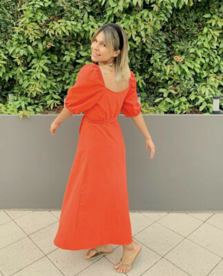 open lace back dress Patou main image 0
