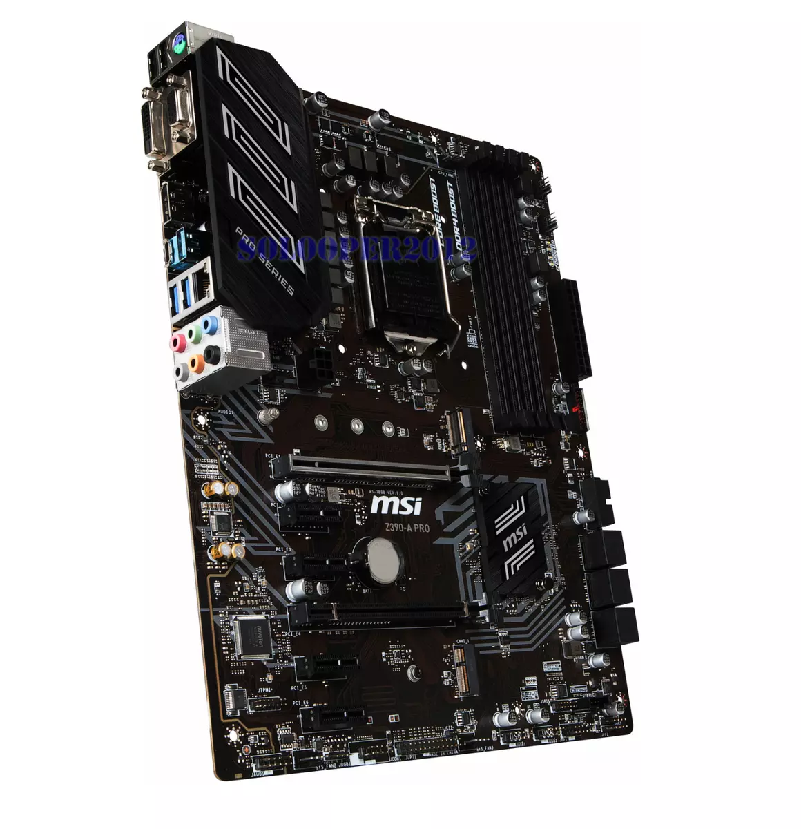 MSI Z390-A PRO LGA1151 Intel Z390 SATAIII USB3.1 ATX DDR4 64GB Motherboard MSI Z390-A PRO LGA1151 Intel Z390 SATAIII USB3.1 ATX DDR4 64GB Motherboard