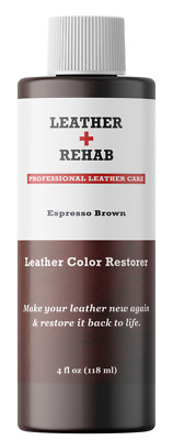 Leather Rehab Color Restorer Repair Faded Scratched Couch Car Furniture Sofa