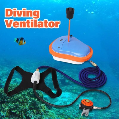 Scuba Tauchen Schnorchel Ventilator Tankless Unterwasser Rebreather TieftauchedT