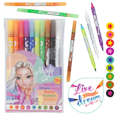 TOPModel Magic Doppelfasermaler-Set mit Magic-Stift von Depesche Art. 11398 Neu
