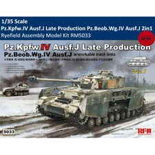 Ryefield 5033 Pz.Kpfw.IV Ausf.J Late Production Pz.Beob.Wg.IV Ausf.J Model 2in1