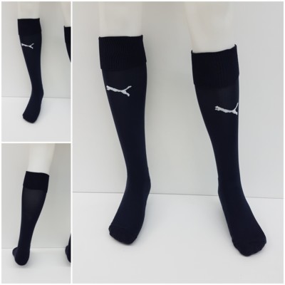 10 Paar Puma Fußball Stutzen Socken Strümpfe Stutzenstrümpfe dunkelblau 43 - 46
