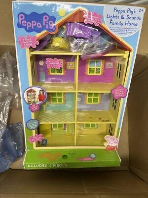 Peppa Pig Lights and Sounds Family Home Playset 95765 for sale