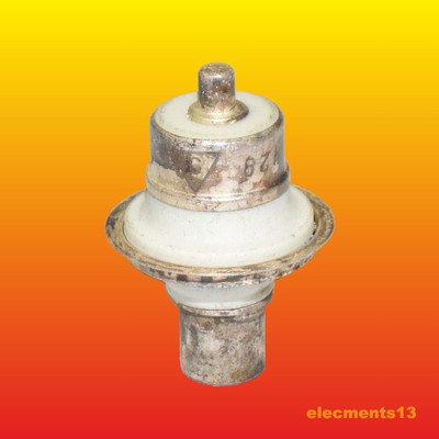 GS-14 ГС-14 SOVIET TRANSMITTING METAL CERAMIC COAXIAL TRIODE TUBE NOS