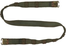 British Military P37 Lee Enfield Khaki Rifle Sling P-37 WWII Web Brass Fittings