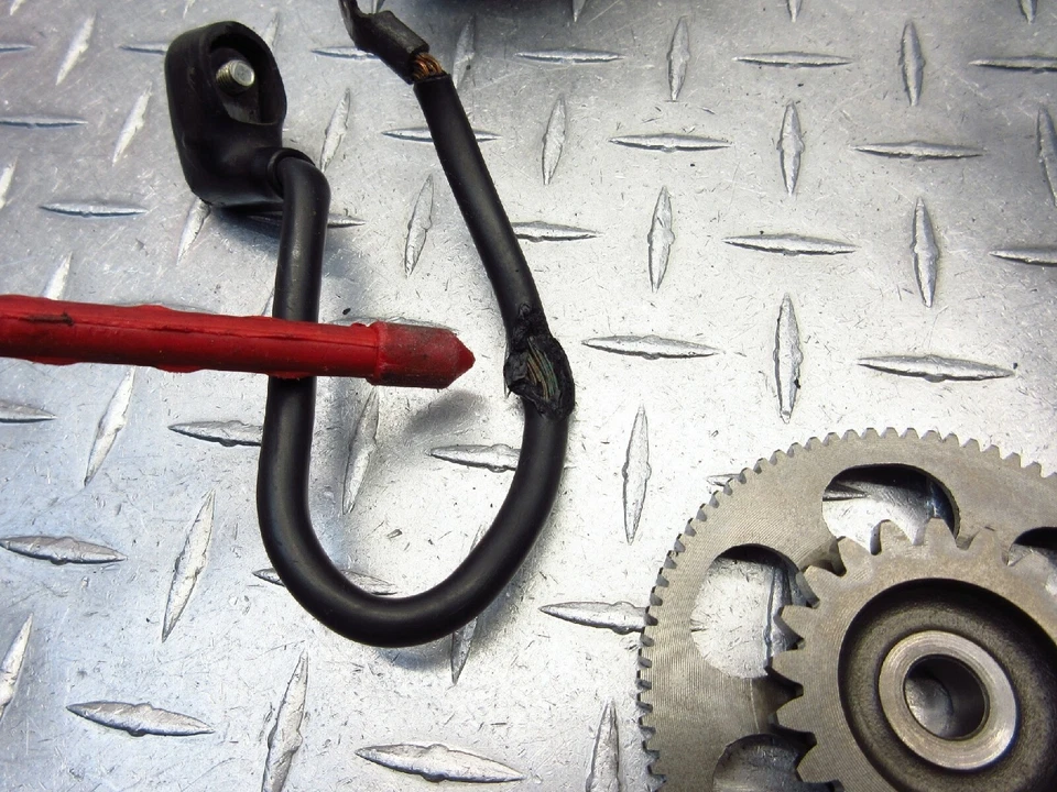 Honda Interceptor 700 VF700 1985 84-85 lote arranque engranaje relé motor fabricante original Foto 3 de 4