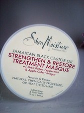 Shea Moisture Jamaican Black Castor Oil Strengthen, Grow Restore Treatment ...