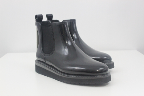Cougar Women Boots Kensington Chelsea Rain Waterproof Ankle Rubber Black Sz 6 - Picture 1 of 11
