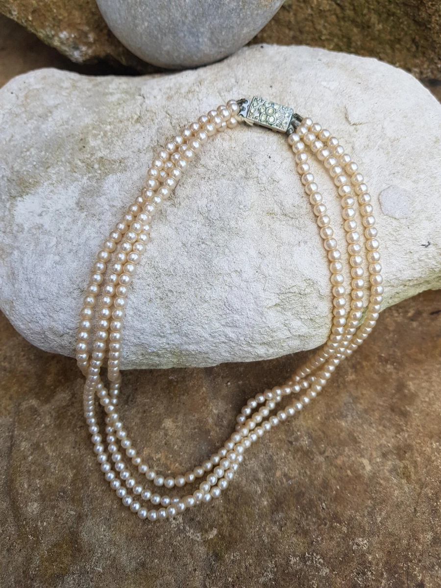 Stylish pearl hotsell necklace