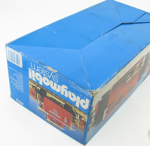 PLAYMOBIL 4123 Caboose in OVP Waggon für Steaming Mary Western Eisenbahn Spur G - Bild 24 von 24