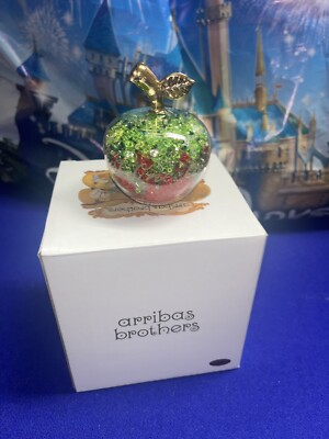 Disney Parks Arribas Snow White Poisoned Glass Apple Filled With Crystals New