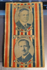 Herbert Hoover for President, 1928, GOP  Needle Set ~ Myers Cooper, Ohio