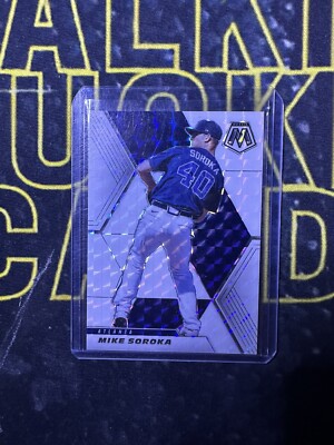 2021 Panini Mosaic White Mosaic /25 Mike Soroka #149