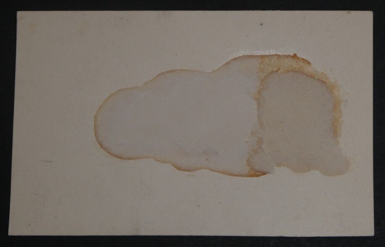 Camile Doucet, Poet - Autographed Business Card